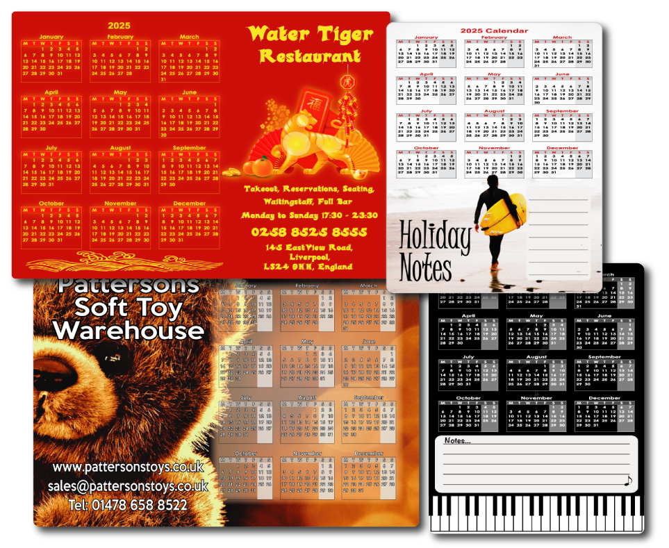 Magnetic Calendars